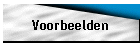 Voorbeelden